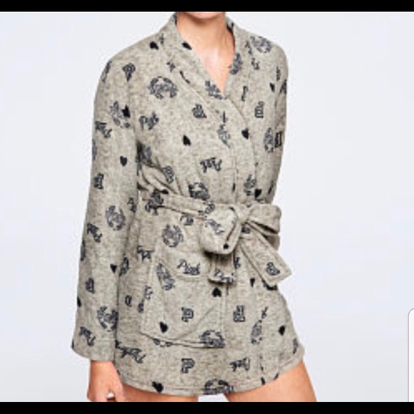 Gray Pink (VS) robe - Picture 4 of 4